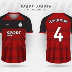 Ivory Red Jersey